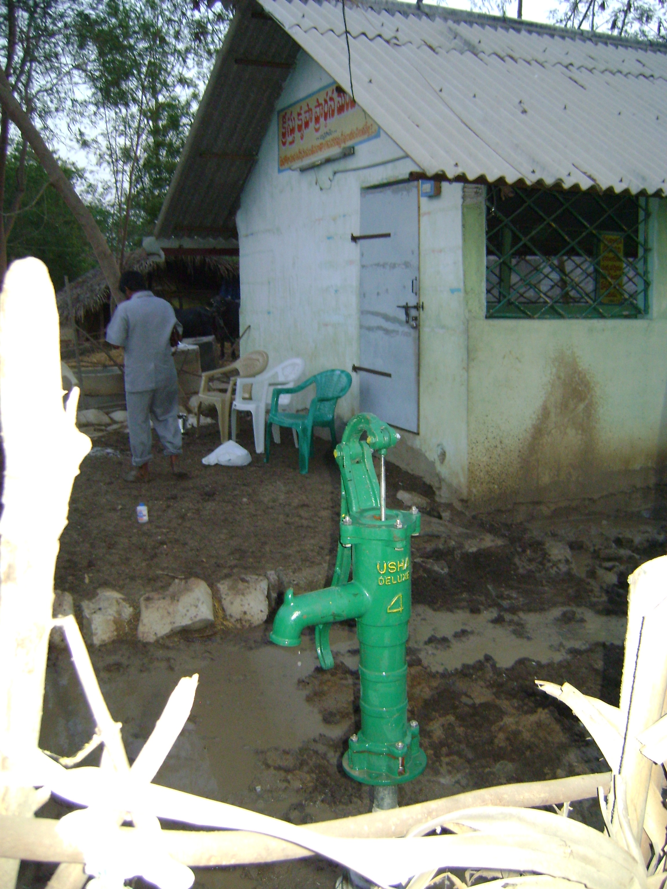 pump installed